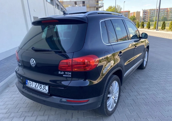 Volkswagen Tiguan cena 53999 przebieg: 163000, rok produkcji 2013 z Rymanów małe 781
